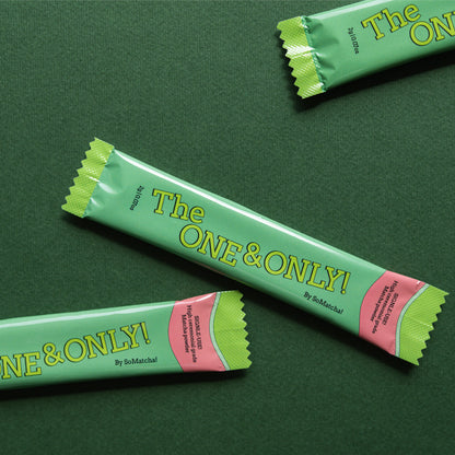 The One & Only single-use matcha sachet